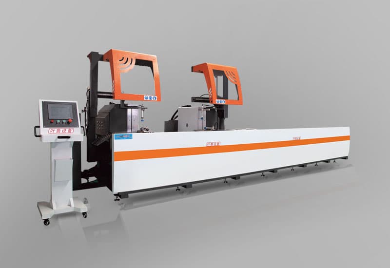 EL-615 Máy Cưa Đầu Đôi CNC Chính Xác Ba Trục Đa Góc